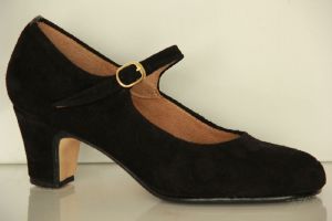 Flamenco 205 - Chaussures de Flamenco Cuir Noir