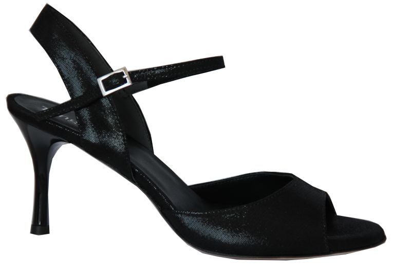 Siena C Noire Bright Brillant Chaussures de tango 