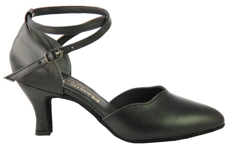 Kristy noir - Chaussures Toutes Danses Danses de Salon salsa Bachata Cuir Noir