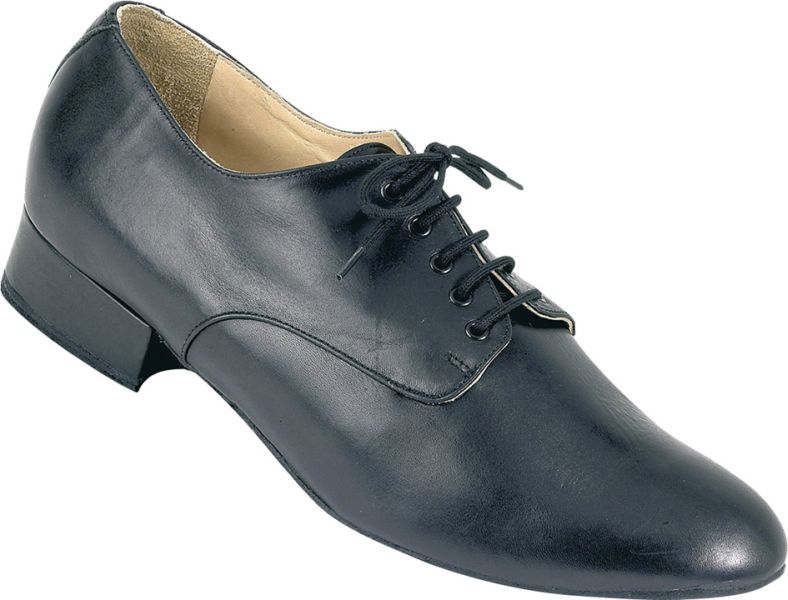 John - Chaussures Homme Toutes Danses Cuir Noir