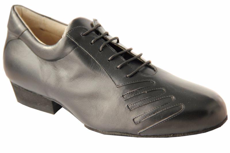 151 Horus - Chaussures toutes Danses - 151 Cuir Noir Bi Semelles